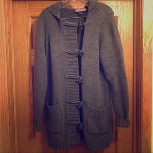 Vineyard Vines long gray cardigan